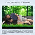 Load image into Gallery viewer, man sleeping on earthing mat for bed