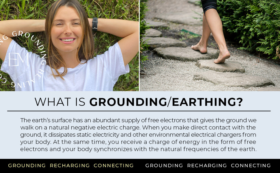 woman walking barefoot on the ground